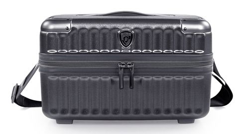 HEYS Luxe Beauty Case + Packing Cubes Gunmetal HEYS Luxe Beauty Case + Packing Cubes Gunmetal