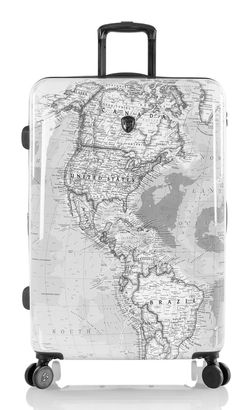 HEYS Journey 3G Trolley 30" L Black / White Map