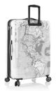 HEYS Journey 3G Trolley 30" L Black / White Map