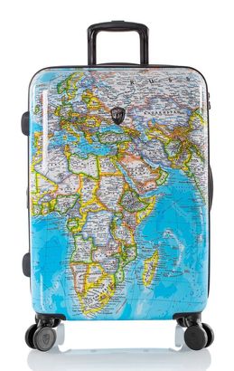 HEYS Journey 3G Trolley 26" M Blue Map HEYS Journey 3G Trolley 26" M Blue Map