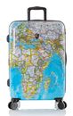 HEYS Journey 3G Trolley 26" M Blue Map