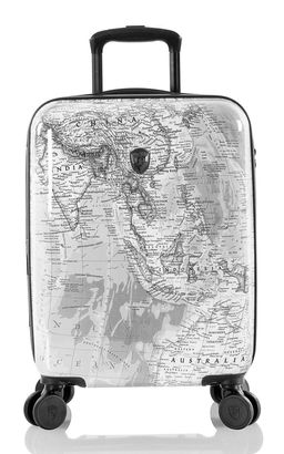 HEYS Journey 3G Trolley 21" S Black / White Map HEYS Journey 3G Trolley 21" S Black / White Map