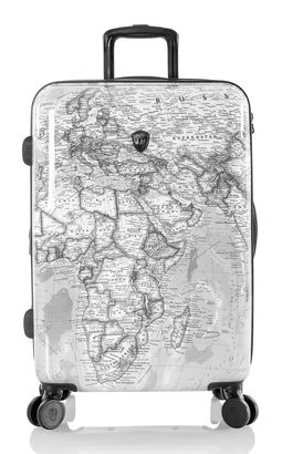 HEYS Journey 3G Trolley 26" M Black / White Map HEYS Journey 3G Trolley 26" M Black / White Map