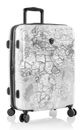 HEYS Journey 3G Trolley 26" M Black / White Map