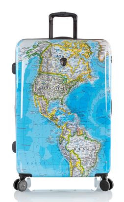 HEYS Journey 3G Trolley 30" L Blue Map