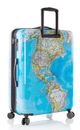 HEYS Journey 3G Trolley 30" L Blue Map HEYS Journey 3G Trolley 30" L Blue Map
