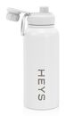 HEYS The Aqua Water Stainless Steel Insulated Bottle White