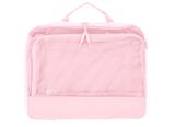HEYS EcoTex Compressible Packing Cubes Set 4pc Pink HEYS EcoTex Compressible Packing Cubes Set 4pc Pink