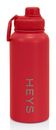 HEYS The Aqua Water Stainless Steel Insulated Bottle Red