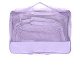 HEYS EcoTex Packing Cubes Set 5pc Lilac