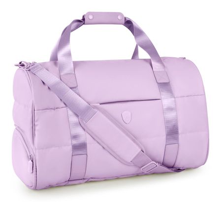 HEYS The Puffer Duffel Bag Lavender HEYS The Puffer Duffel Bag Lavender