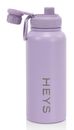 HEYS The Aqua Water Stainless Steel Insulated Bottle Lavender