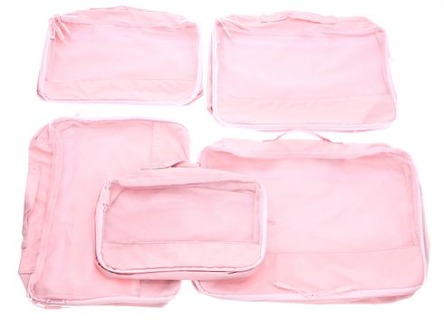 HEYS EcoTex Packing Cubes Set 5pc Pink HEYS EcoTex Packing Cubes Set 5pc Pink
