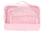HEYS EcoTex Packing Cubes Set 5pc Pink