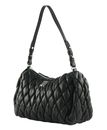 DKNY Remy Top Zip Shoulder Bag Black / Silver DKNY Remy Top Zip Shoulder Bag Black / Silver