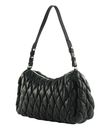 DKNY Remy Top Zip Shoulder Bag Black / Silver DKNY Remy Top Zip Shoulder Bag Black / Silver