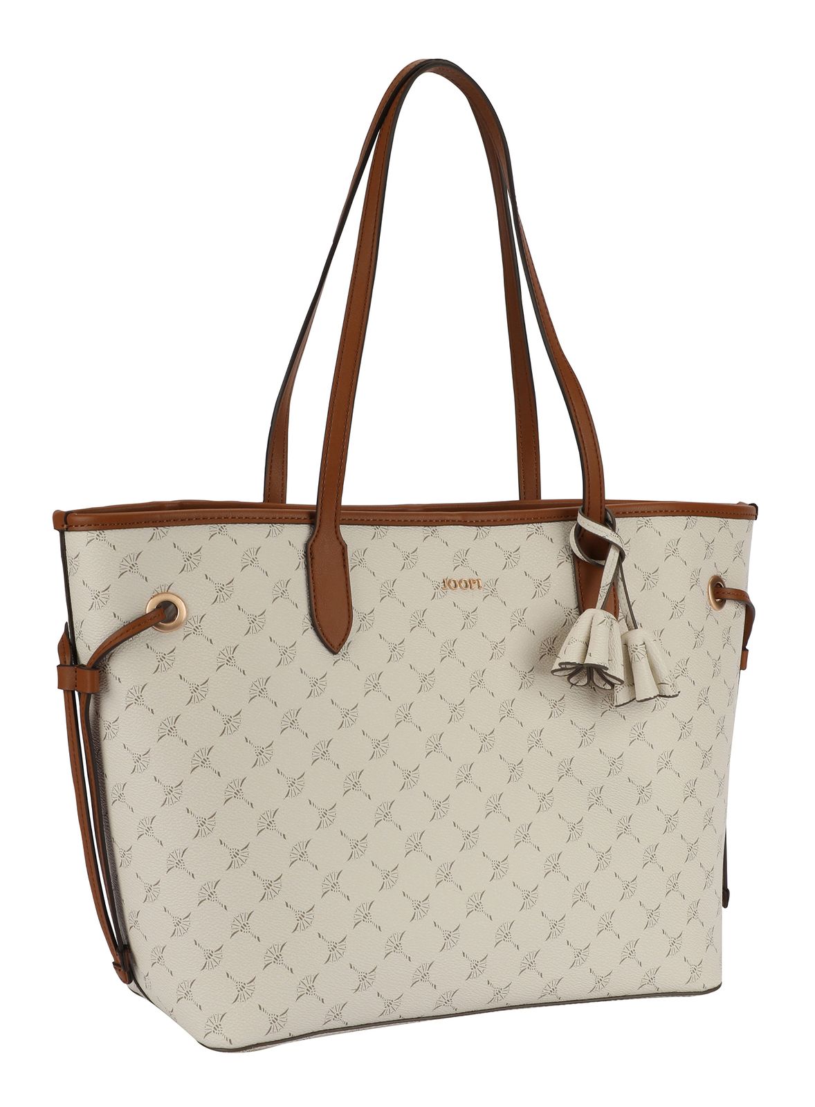 JOOP! Cortina 1.0 Lara Shopper L Cream White JOOP! Cortina 1.0 Lara Shopper L Cream White