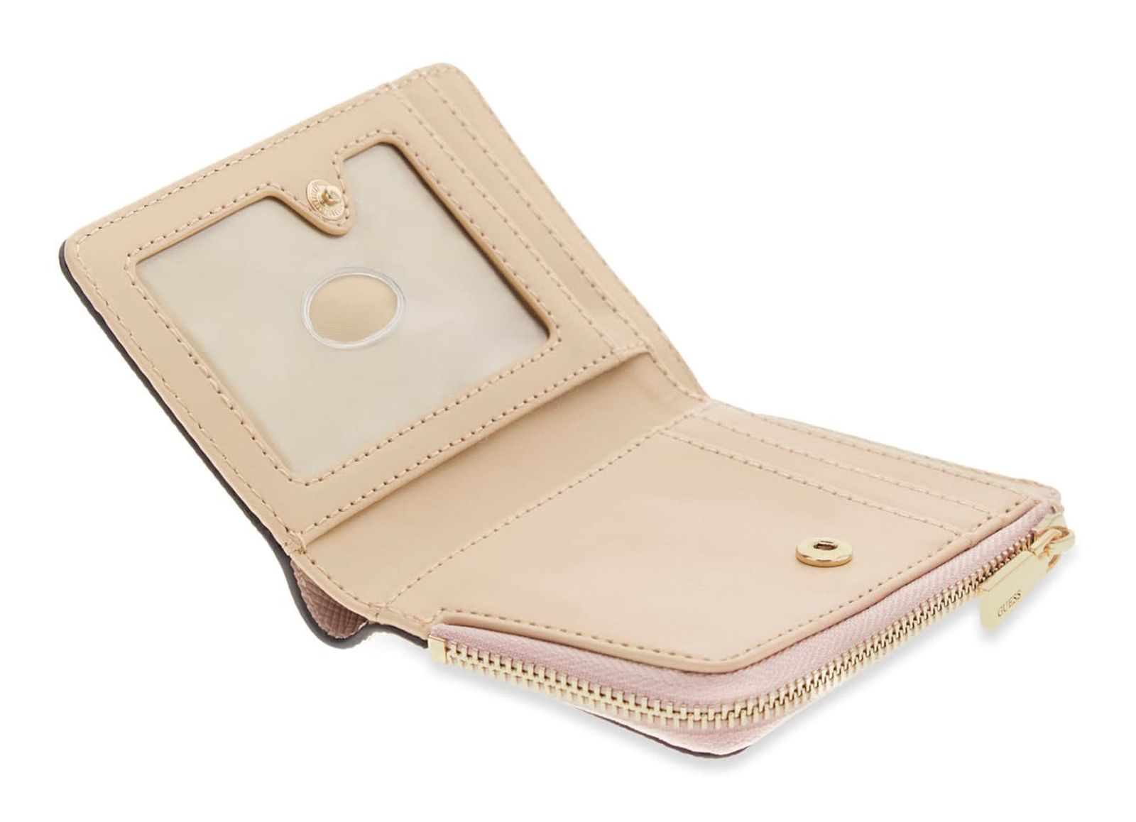 GUESS Gilda SLG Zip Around Card Case Light Rose GUESS Gilda SLG Zip Around Card Case Light Rose
