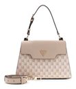GUESS G Wave II Top Handle Flap Blush Logo GUESS G Wave II Top Handle Flap Blush Logo