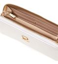 GUESS Coleen SLG Zip Around Wallet L Cream White