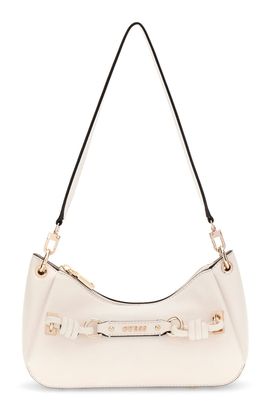 GUESS Camelia Shoulder Bag Cream White GUESS Camelia Shoulder Bag Cream White