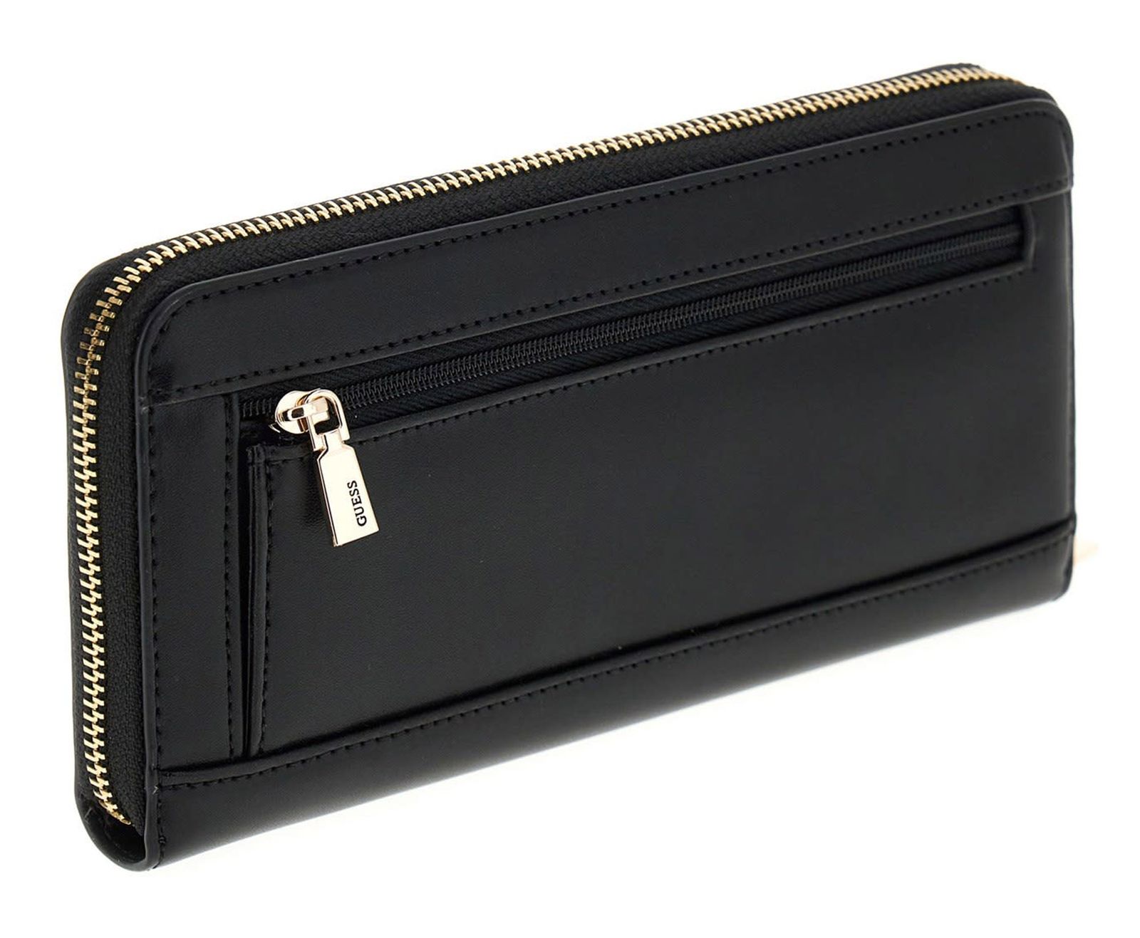 GUESS Audrey Logo SLG Zip Around Wallet L Black GUESS Audrey Logo SLG Zip Around Wallet L Black