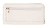 GUESS Stacey SLG Zip Around Wallet L Cream White