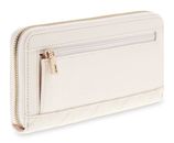 GUESS Stacey SLG Zip Around Wallet L Cream White