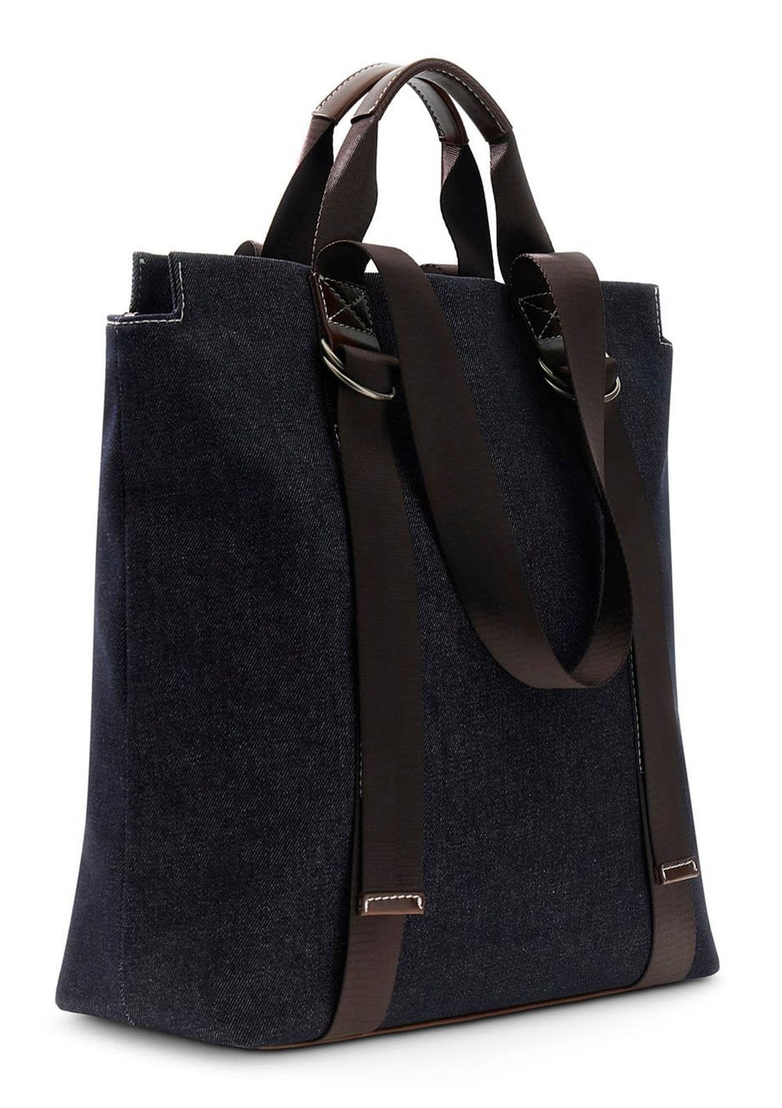 GUESS Oslo Vertical Tote Denim GUESS Oslo Vertical Tote Denim