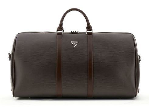 GUESS Milano Weekender Dark Brown