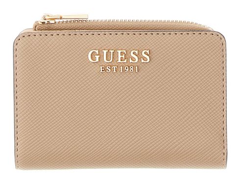 GUESS Gilda SLG Zip Around Card Case Beige GUESS Gilda SLG Zip Around Card Case Beige