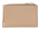 GUESS Gilda SLG Zip Around Card Case Beige GUESS Gilda SLG Zip Around Card Case Beige