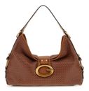GUESS Camden Shoulder Bag Cognac