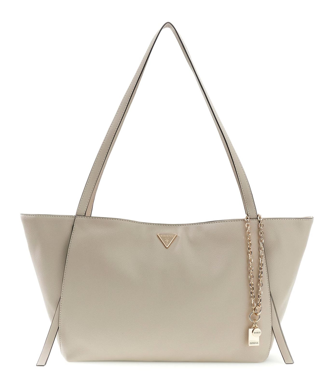 GUESS Devon 3 Compartment Tote Light Taupe