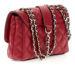 GUESS Giully II Mini Compound Convertible Flap Bag Dark Cherry