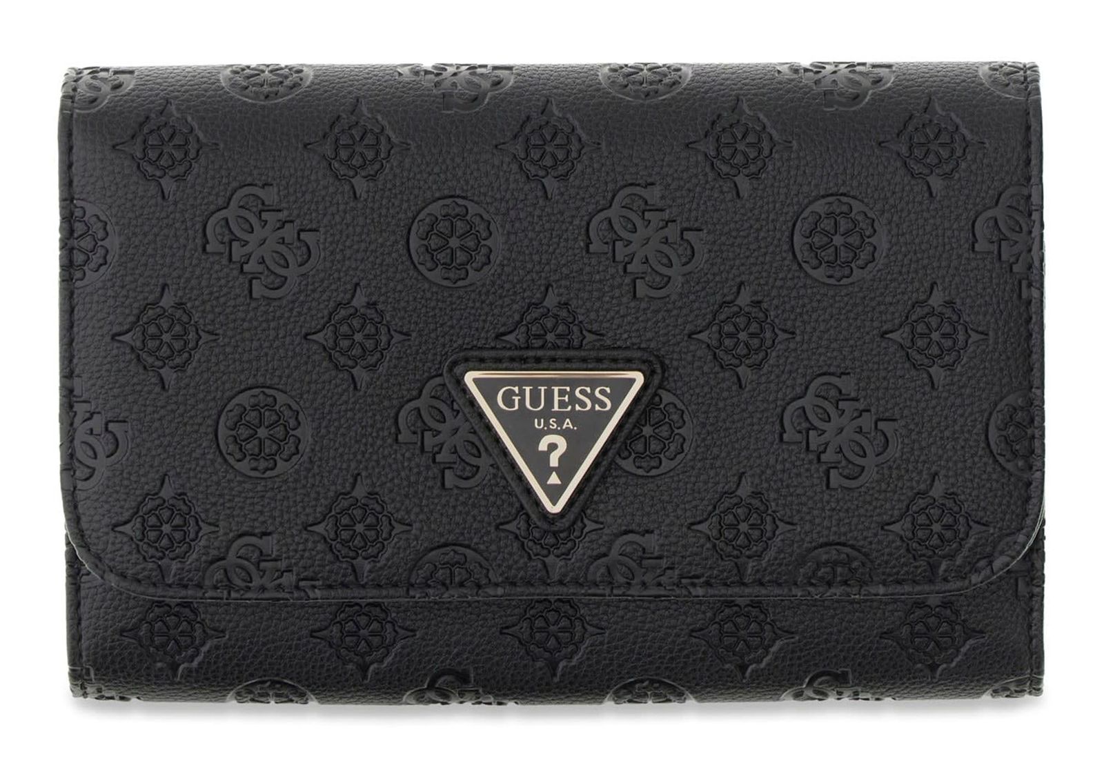 GUESS Wilder Travel Passport Organizer Black
