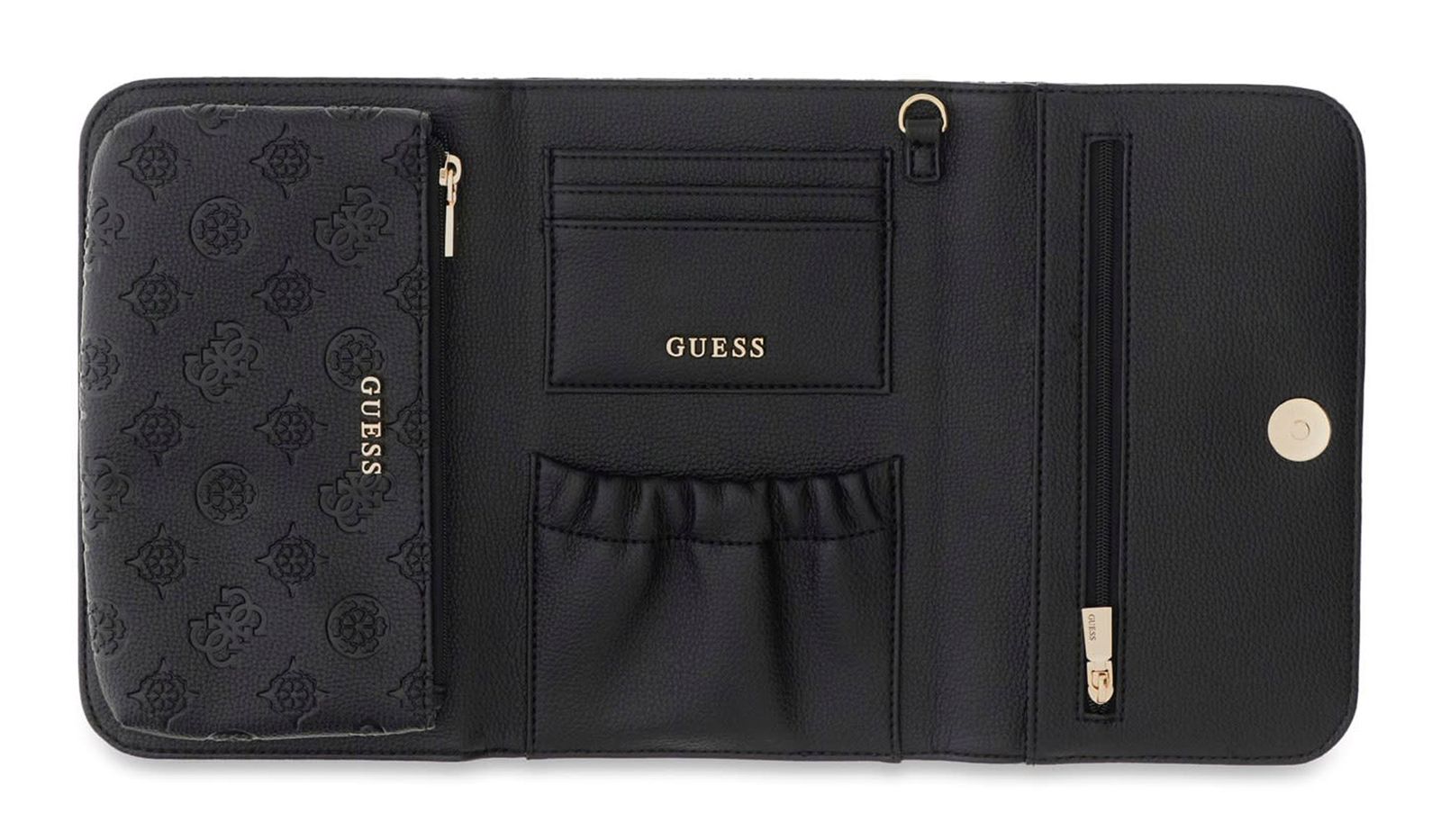GUESS Wilder Travel Passport Organizer Black GUESS Wilder Travel Passport Organizer Black
