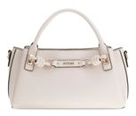 GUESS Camelia 3 Comp Satchel Cream White GUESS Camelia 3 Comp Satchel Cream White