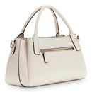 GUESS Camelia 3 Comp Satchel Cream White GUESS Camelia 3 Comp Satchel Cream White