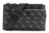 GUESS Milano Flat Bumbag Dark Black GUESS Milano Flat Bumbag Dark Black