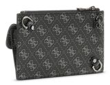 GUESS Milano Flat Bumbag Dark Black GUESS Milano Flat Bumbag Dark Black