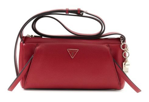 GUESS Devon Mini Crossbody Dark Cherry GUESS Devon Mini Crossbody Dark Cherry