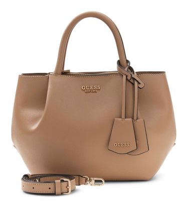 GUESS Amorette Girlfriend Satchel Beige