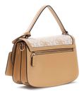 GUESS Audrey Logo Convertible Xbody Flap Beige Logo