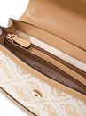 GUESS Audrey Logo Convertible Xbody Flap Beige Logo