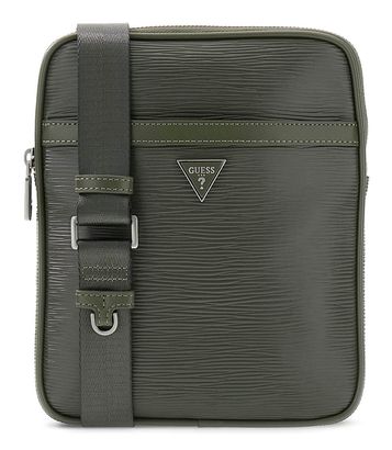 GUESS Milano Crossbody Flat Military Green GUESS Milano Crossbody Flat Military Green