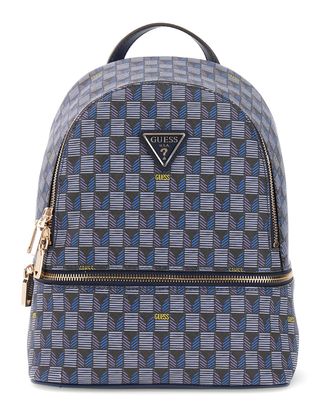 GUESS Follie Travel Small Backpack Blue Logo GUESS Follie Travel Small Backpack Blue Logo