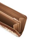 GUESS Audrey Logo SLG Zip Around Wallet L Latte Logo GUESS Audrey Logo SLG Zip Around Wallet L Latte Logo