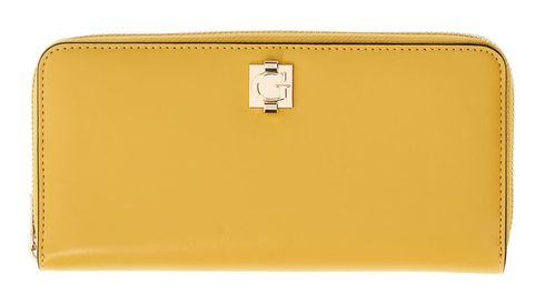 GUESS Audrey Logo SLG Zip Around Wallet L Honey GUESS Audrey Logo SLG Zip Around Wallet L Honey