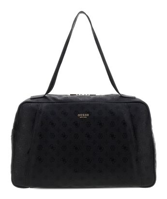 GUESS Devon Travel Tote Black Logo GUESS Devon Travel Tote Black Logo